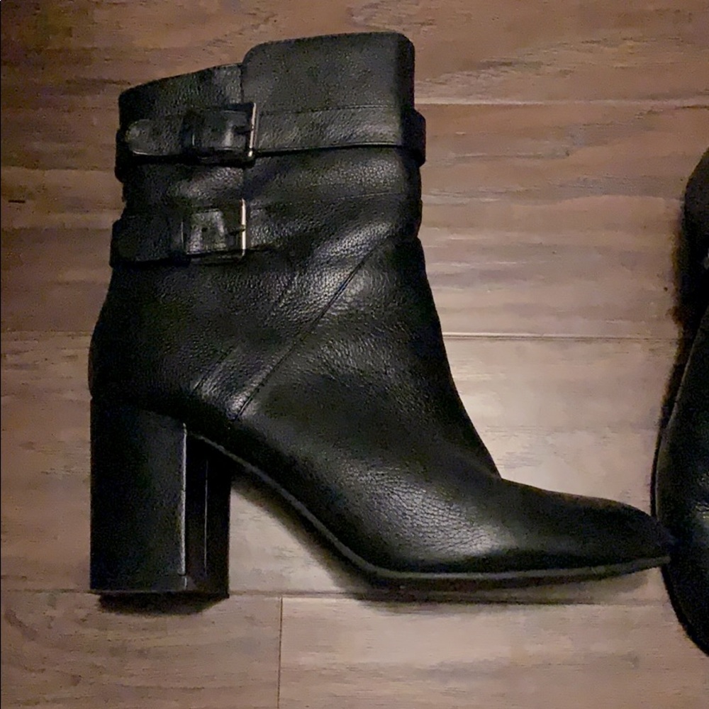 Nine West Black Booties 9.5